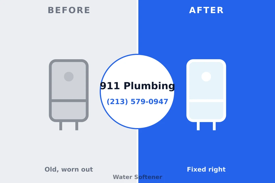 Before and after: plumbing repair Watertown, FL